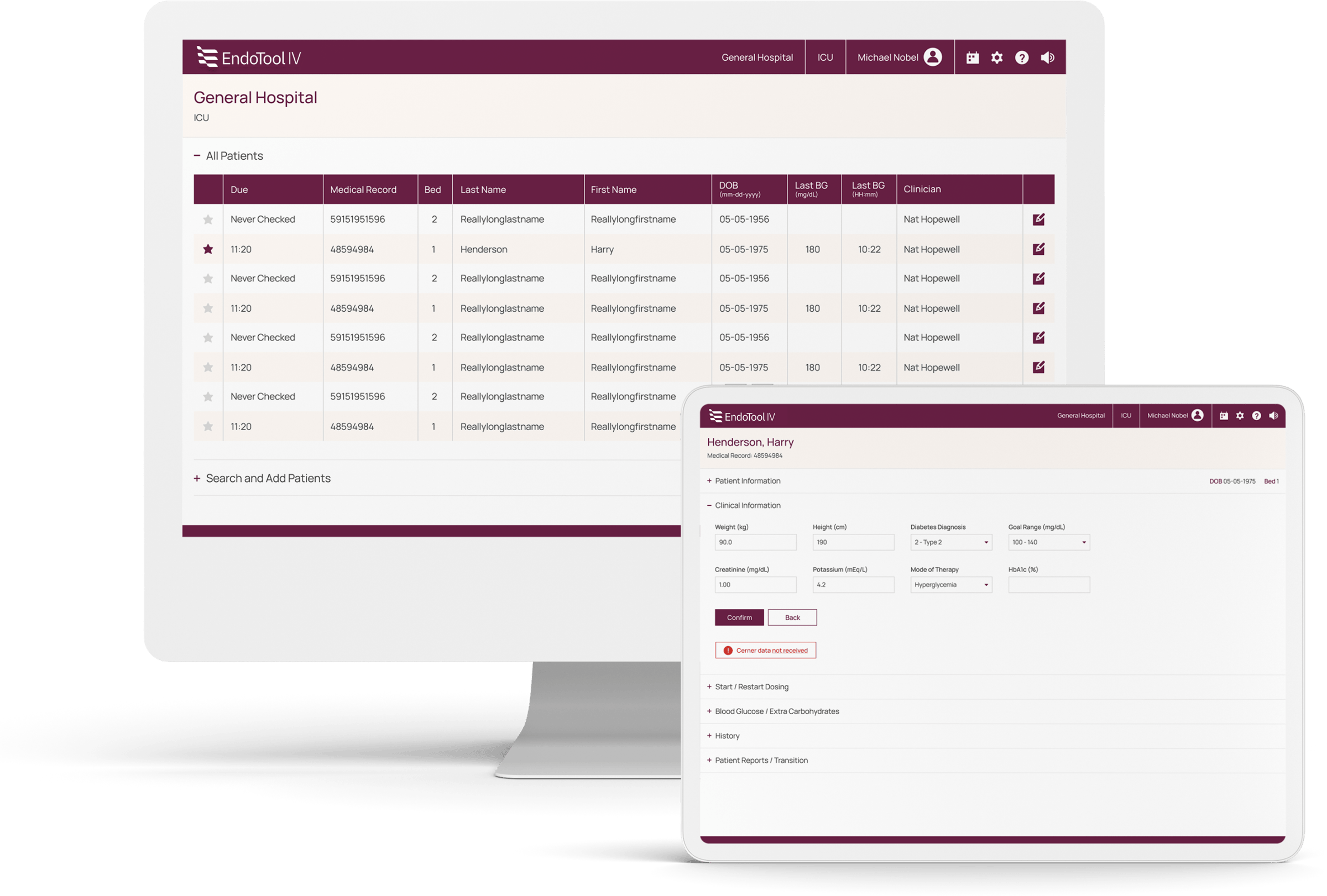 EndoTool IV Interface